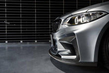 Load image into Gallery viewer, Genuine 3DDesign Carbon Fibre & GFRP Front Bumper for BMW M2 F87 (2015-2018) - Pre-Preg 2x2 Weave, OEM Fit, Motorsport Style