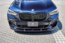 Load image into Gallery viewer, BMW X5 G05 M Sport Front Splitter – Genuine 3DDesign Urethane Front Lip Spoiler (2019+) Direct-Fit OEM-Plus Bumper Lip