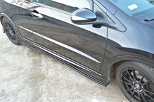 Load image into Gallery viewer, Maxton Design - SIDE SKIRTS DIFFUSERS HONDA CIVIC VIII TYPE S/R