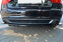 Load image into Gallery viewer, Maxton Design - CENTRAL REAR SPLITTER AUDI A5 S-LINE 8T COUPE / SPORTBACK (WITH A VERTICAL BAR)