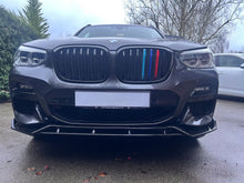 Load image into Gallery viewer, MP Style Gloss Black Front Splitter for BMW G01 X3 G02 X4 Pre-LCI 18-21
