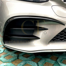 Load image into Gallery viewer, Gloss Black Front Side Grille Trims for Mercedes Benz W205 C Class 19-21
