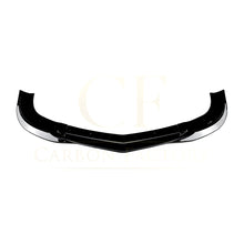 Load image into Gallery viewer, V Style Gloss Black Front Splitter for Mercedes Benz W204 C63 07-10