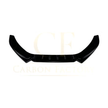 Load image into Gallery viewer, V Style Gloss Black Front Splitter for Audi B8.5 S4 & A4 S Line 13-15