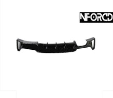 Load image into Gallery viewer, BMW 4 Series F32 F33 F36 M Sport Rear Diffuser – Gloss Black (2012+) Coupe/Convertible/Gran Coupe – OEM Style Rear Bumper Valance