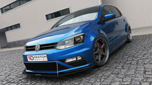 Load image into Gallery viewer, Maxton Design - Front Racing Splitter (with wings) Volkswagen Polo GTI Mk5 Facelift (2015-2017)