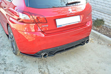 Load image into Gallery viewer, Maxton Design - CENTRAL REAR SPLITTER PEUGEOT 308 II GTI (WITH VERTICAL BARS)