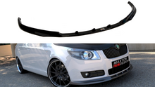 Load image into Gallery viewer, Maxton Design - FRONT SPLITTER SKODA FABIA II (PREFACE MODEL, STANDARD BUMPER
