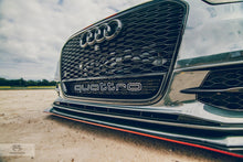 Load image into Gallery viewer, Maxton Design - FRONT RACING SPLITTER AUDI A6 C7 S-LINE (2 SPLITTERS = 1 SET) (2011-2014)