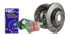 Load image into Gallery viewer, EBC Greenstuff 2000 Front Brake Pads & USR Slotted Brake Discs Kit for BMW 1 Series 118i E81 E82 E87 E88 (TRW Caliper) - DP21578 Pads + USR1356 292mm