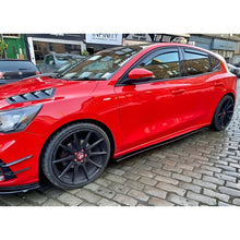 Load image into Gallery viewer, Focus MK4 ST/ST-Line Side Skirt Extensions & Rear Splitters (Gloss Black)
