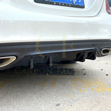 Load image into Gallery viewer, Gloss Black Rear Diffuser Extension for Mercedes Benz W205 C Class & C63 Saloon 15-21