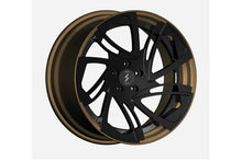 Load image into Gallery viewer, 6Sixty Design Kaskara 2-Piece Forged Split Rim Alloy Wheels - Directional - 18-24 Inch - Custom Offsets & Finishes - Big Brake Kit Friendly - Road & Track