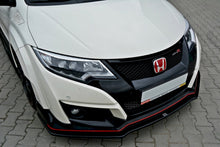 Load image into Gallery viewer, Maxton Design - FRONT SPLITTER V.1 HONDA CIVIC IX TYPE R (2015-2017)