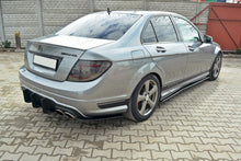 Load image into Gallery viewer, Maxton Design - MERCEDES C W204 AMG-LINE FACELIFT REAR DIFFUSER & REAR SIDE SPLITTERS
