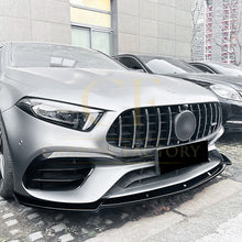 Load image into Gallery viewer, V Style Gloss Black Front Splitter for Mercedes Benz W177 A Class A45 & A45S 18-22