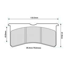 Load image into Gallery viewer, Willwood Brake Pads To Fit AP Racing CP8350 Wilwood Billet Superlite Calipers 8274PR