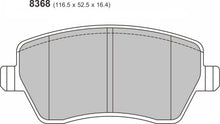 Load image into Gallery viewer, Suzuki Swift III 1.6 Performance Brake Pads 8368