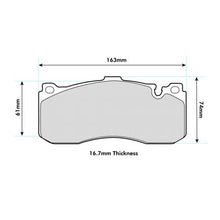 Load image into Gallery viewer, MINI (R56)John Cooper Works GP 2012 2013 PBS Prorace front Pads 8594PR