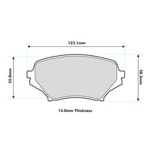 Load image into Gallery viewer, Mazda MX5 MK3 (NC) Race Brake Pads - 1.8 / 2.0 Front Performance Pads