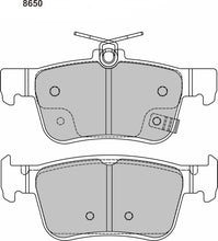 Load image into Gallery viewer, Honda Civic FK8 Rear Performance Brake Pads 8650