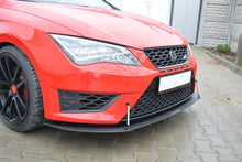 Load image into Gallery viewer, Maxton Design - FRONT RACING SPLITTER SEAT LEON III CUPRA / FR