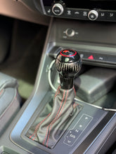 Load image into Gallery viewer, Carbon Fibre DSG Gear Knob with Red-Stitched Gaiter – Audi Fitment | CEUK