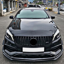 Load image into Gallery viewer, V Style (3 pcs) Gloss Black Front Splitter for Mercedes Benz W176 A Class AMG 13-18