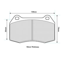 Load image into Gallery viewer, NISSAN Skyline R33 GTR / R34 performance brake pads 0904