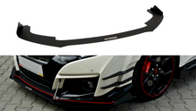 Load image into Gallery viewer, Maxton Design - FRONT RACING SPLITTER V.2 HONDA CIVIC IX TYPE R (2015-2017)