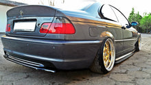Load image into Gallery viewer, Maxton Design - CENTRAL REAR SPLITTER BMW 3 E46 MPACK COUPE (WITHOUT VERTICAL BARS)