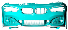 Load image into Gallery viewer, MP Style Carbon Fibre Front Splitter for BMW F20 1 Series M Sport Saloon model 19-20