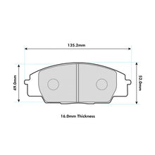 Load image into Gallery viewer, Honda S2000 Front Performance Brake Pads 0991