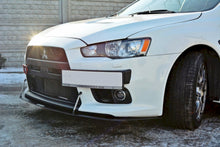 Load image into Gallery viewer, Maxton Design - FRONT RACING SPLITTER V.2 MITSUBISHI LANCER EVO X (2005-2017)