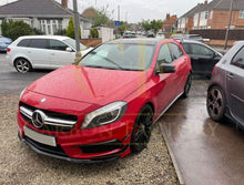 Load image into Gallery viewer, A45 AMG Gloss Black Canards (6 Pieces) for Mercedes Benz W176 A Class 12-15