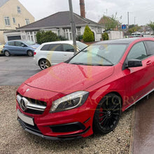 Load image into Gallery viewer, A45 AMG Gloss Black Canards (6 Pieces) for Mercedes Benz W176 A Class 12-15