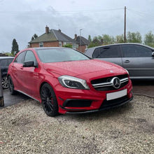 Load image into Gallery viewer, A45 AMG Gloss Black Canards (6 Pieces) for Mercedes Benz W176 A Class 12-15