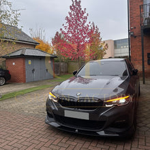 Load image into Gallery viewer, AC Style Gloss Black Front Splitter for BMW 3 Series G20 G21 Pre-LCI 19-22