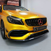 Load image into Gallery viewer, AMG Carbon Fibre Canards Winglets Splitter (8 Pieces) for Mercedes Benz W176 A Class 16-18