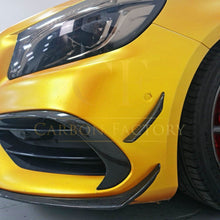 Load image into Gallery viewer, AMG Carbon Fibre Canards Winglets Splitter (8 Pieces) for Mercedes Benz W176 A Class 16-18