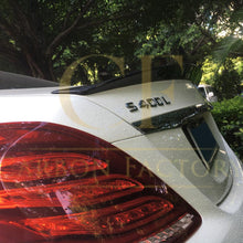 Load image into Gallery viewer, AMG Style Carbon Fibre Boot Spoiler for Mercedes Benz W222 S Class Saloon 14-20