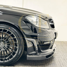 Load image into Gallery viewer, AMG Style Carbon Fibre Front Splitter for Mercedes Benz W204 C63 Facelift 12-14