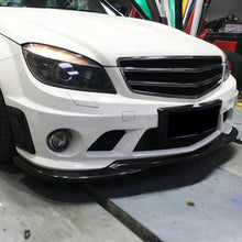 Load image into Gallery viewer, AMG Style Carbon Fibre Front Splitter for Mercedes Benz W204 C63 Pre-Facelift 07-11