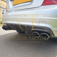 Load image into Gallery viewer, AMG Style Carbon Fibre Rear Diffuser for Mercedes Benz W204 C63 & C Class Pre-Facelift 07-10