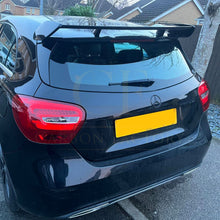 Load image into Gallery viewer, AMG Style Gloss Black Roof Spoiler for Mercedes Benz W176 A Class 13-18