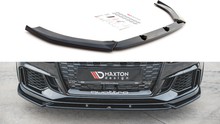 Load image into Gallery viewer, Maxton Design - FRONT SPLITTER V.4 AUDI (RS3 8V FACELIFT (2017-UP)