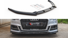 Load image into Gallery viewer, Maxton Design - FRONT SPLITTER V.3 AUDI S3 / A3 S-LINE 8V FACELIFT SEDAN (2016-2020)