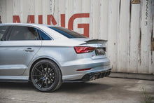 Load image into Gallery viewer, Maxton Design - REAR SIDE SPLITTERS V.2 AUDI S3 SEDAN 8V FACELIFT (2016-2020)
