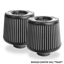 Load image into Gallery viewer, BMS Replacement Cone Intake Air Filter | Oiled Cotton or Dry | For BMS Intake Systems | BMS111 / BMS222 / R0818
