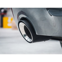 Load image into Gallery viewer, BMW 2 Series (G42) Carbon Fibre M Performance Tips - OEM Style Larger 4" Slip-on Replacement Tailpipes